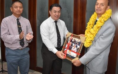 GSU BIDS A FOND FAREWELL TO SENIOR MEDICAL OFFICER DR HEMANTA RAJ GAUTAM