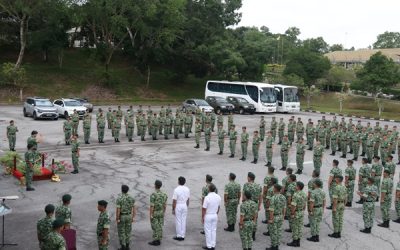 GURKHA SECURITY UNIT SERVICE MEDAL PRESENTATION CEREMONY