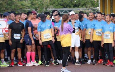 GURKHA RESERVE UNIT’S PARTICIPATION ON LOCAL ACTIVITY WORLD HEART DAY BRUNEI RUN 2024