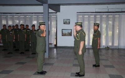 GURKHA SECURITY UNIT OFFICERS PROMOTION CEREMONY