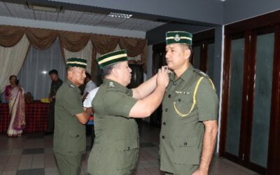GURKHA SECURITY UNIT OFFICER PROMOTION CEREMONY