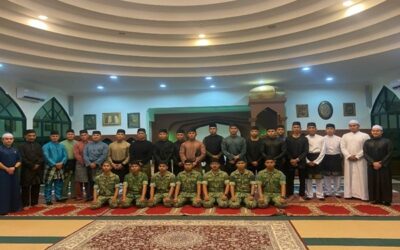 KUNJUNGAN PASUKAN SEKURITI GURKHA KE SURAU PERKHEMAHAN BANGAR  SEMPENA PROGRAM IHYA RAMADHAN 1446H/2025M