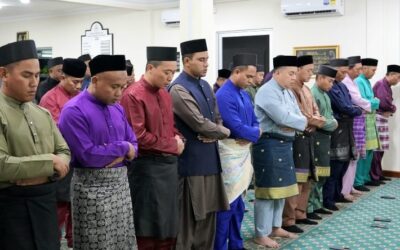 MAJLIS DOA KESYUKURAN SEMPENA SAMBUTAN HARI KEPUTERAAN KDYMM  KE-79 TAHUN