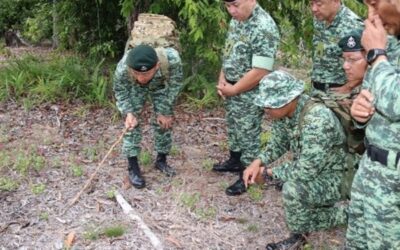 THE BASIC VISUAL TRACKING TRAIN-THE TRAINER COURSE 01/2025  GURKHA SECURITY UNIT