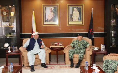 GURKHA SECURITY UNIT (GSU) RECEIVES COURTESY CALL FROM HIGH COMMISSIONER OF THE ISLAMIC REPUBLIC OF PAKISTAN