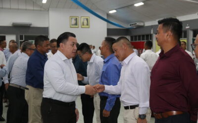 SECURITY GUARD INTAKE 1/26 HOSTS THANKSGIVING EVENING TO CELEBRATE TRAINING SUCCESS