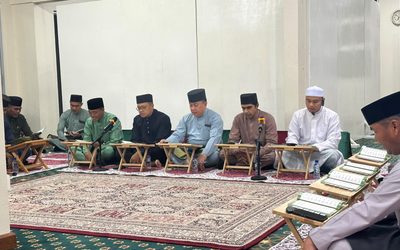 MAJLIS PEMBUKAAN DIKIR MAULIDUR RASUL SEMPENA SAMBUTAN MAULUD NABI MUHAMMAD SALLALLAHU ALAIHI WASALLAM BAGI TAHUN 1448H/2026M DI SURAU PSG PERKHEMAHAN SUNGAI AKAR